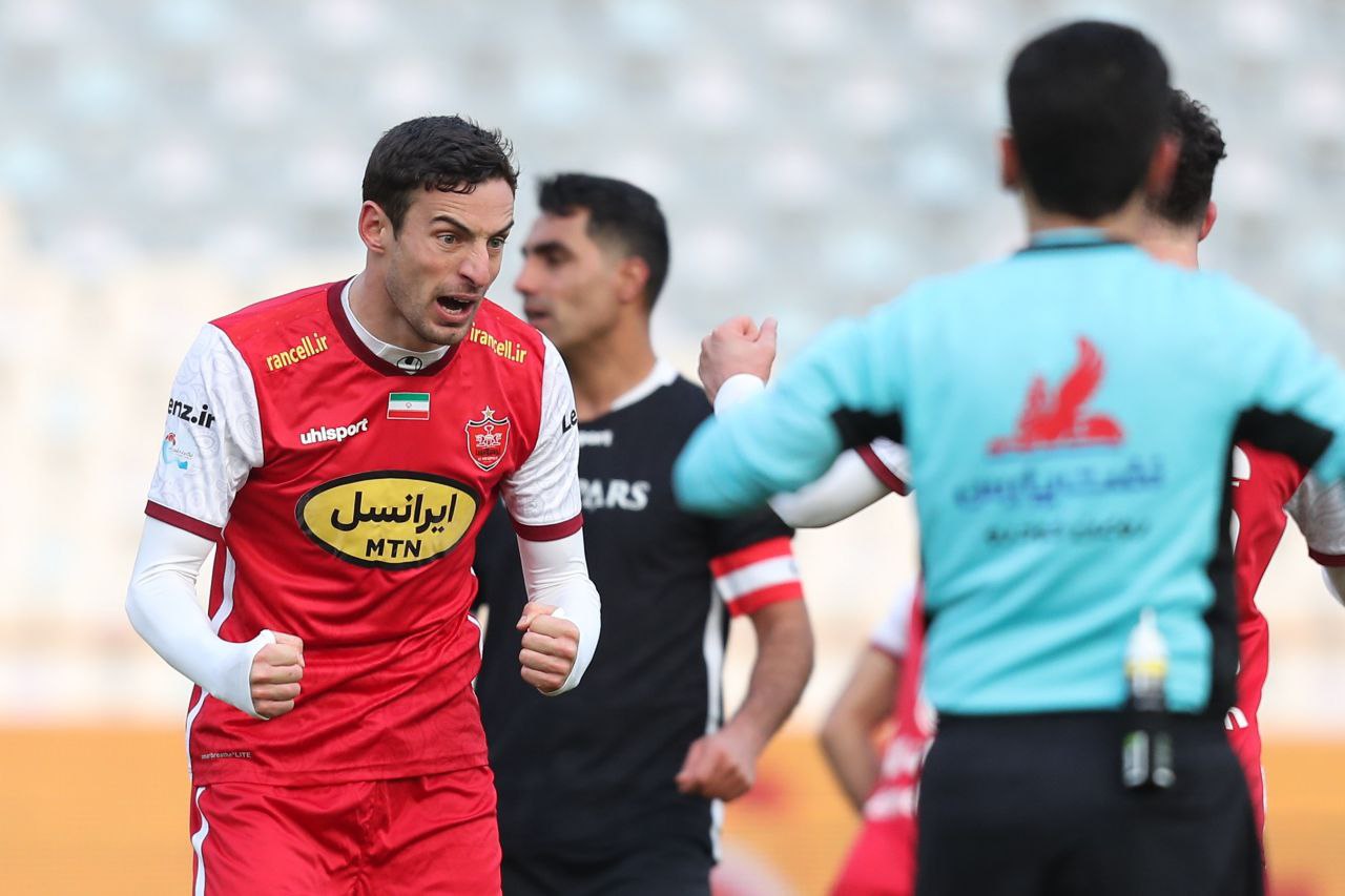گولسیانی، دهمین گلزن خارجی برتر پرسپولیس