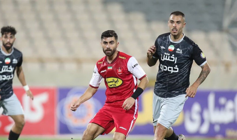 یک سرما خورده در تمرین امروز پرسپولیس